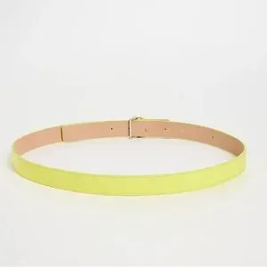 NWT - Tory Burch - The Miller 1” Patent Leather Belt - Blazing Yellow - Small Tory Burch | Accessories | Nwt Tory Burch The Miller Patent  main image 3
